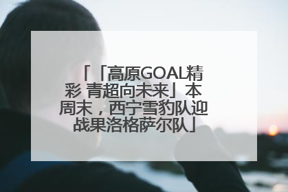 「高原GOAL精彩 青超向未来」本周末，西宁雪豹队迎战果洛格萨尔队