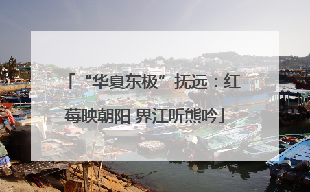 “华夏东极”抚远：红莓映朝阳 界江听熊吟