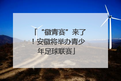 “徽青赛”来了！安徽将举办青少年足球联赛