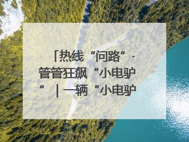 热线“问路”·管管狂飙“小电驴”｜一辆“小电驴”驮了五个娃