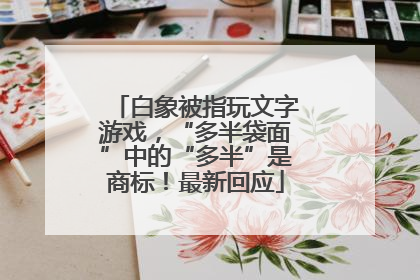 白象被指玩文字游戏，“多半袋面”中的“多半”是商标！最新回应
