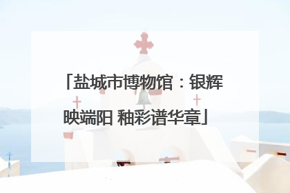 盐城市博物馆：银辉映端阳 釉彩谱华章