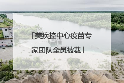 美疾控中心疫苗专家团队全员被裁