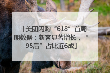 美团闪购“618”首周期数据：新客显著增长，“95后”占比近6成