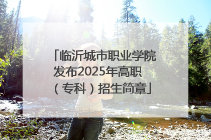 临沂城市职业学院发布2025年高职（专科）招生简章