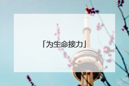 为生命接力