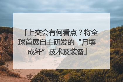 上交会有何看点？将全球首展自主研发的“月壤成纤”技术及装备