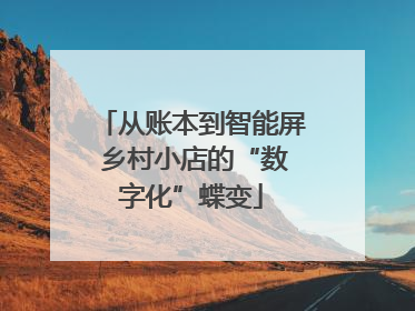 从账本到智能屏 乡村小店的“数字化”蝶变