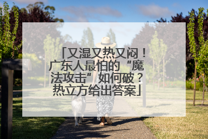 又湿又热又闷！广东人最怕的“魔法攻击”如何破？热立方给出答案