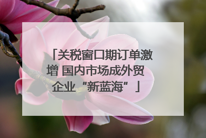 关税窗口期订单激增 国内市场成外贸企业“新蓝海”