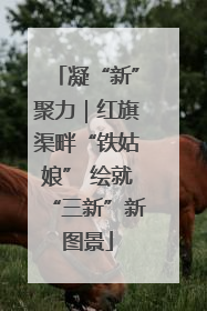 凝“新”聚力｜红旗渠畔“铁姑娘” 绘就“三新”新图景