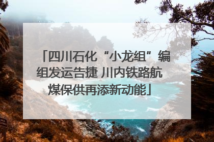 四川石化“小龙组”编组发运告捷 川内铁路航煤保供再添新动能