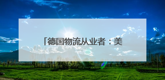 德国物流从业者：美关税政策多变 企业适应“非常困难”
