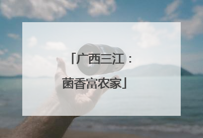 广西三江：菌香富农家