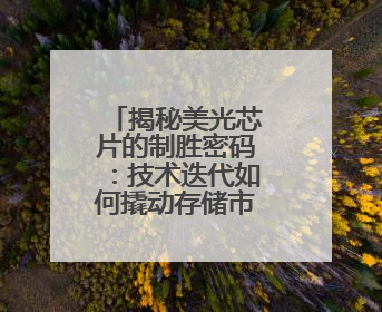 揭秘美光芯片的制胜密码：技术迭代如何撬动存储市场新蓝海