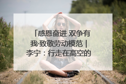 感恩奋进 双争有我·致敬劳动模范｜李宁：行走在高空的“电网卫士”