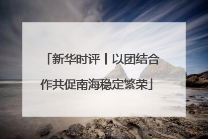 新华时评丨以团结合作共促南海稳定繁荣