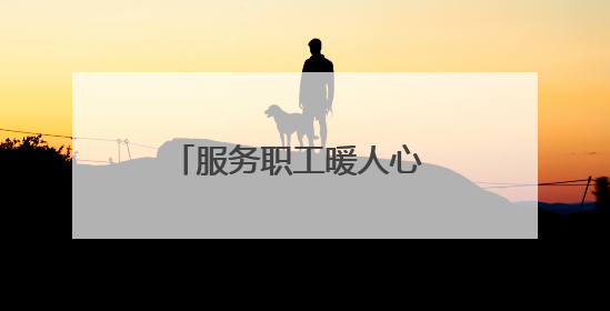 服务职工暖人心 助力发展显担当