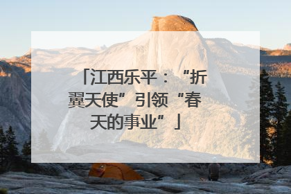 江西乐平：“折翼天使”引领“春天的事业”