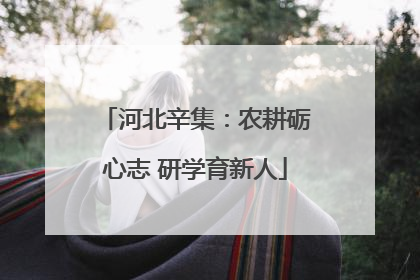 河北辛集：农耕砺心志 研学育新人