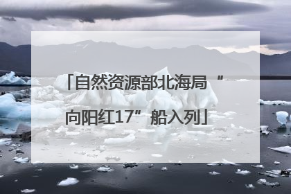 自然资源部北海局“向阳红17”船入列