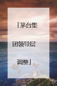 茅台集团领导层调整