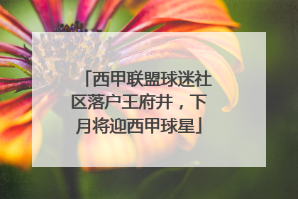 西甲联盟球迷社区落户王府井，下月将迎西甲球星