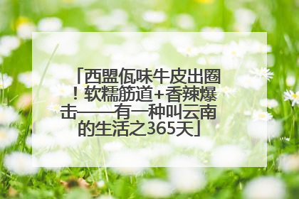 西盟佤味牛皮出圈！软糯筋道+香辣爆击——有一种叫云南的生活之365天