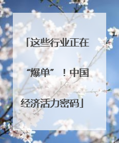 这些行业正在“爆单”！中国经济活力密码