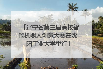 辽宁省第三届高校智能机器人创意大赛在沈阳工业大学举行