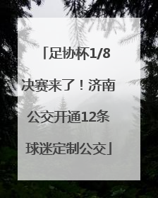 足协杯1/8决赛来了！济南公交开通12条球迷定制公交