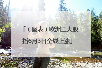 （图表）欧洲三大股指6月3日全线上涨