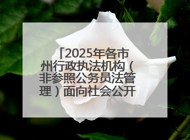 2025年各市州行政执法机构（非参照公务员法管理）面向社会公开招聘工作人员笔试加分人员公示