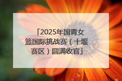 2025年国青女篮国际挑战赛（十堰赛区）圆满收官