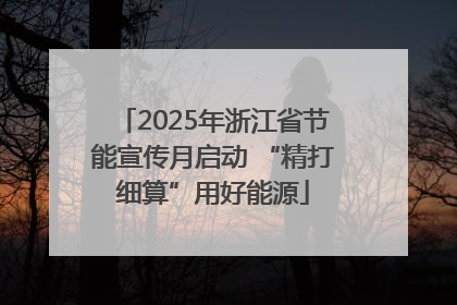 2025年浙江省节能宣传月启动 “精打细算”用好能源
